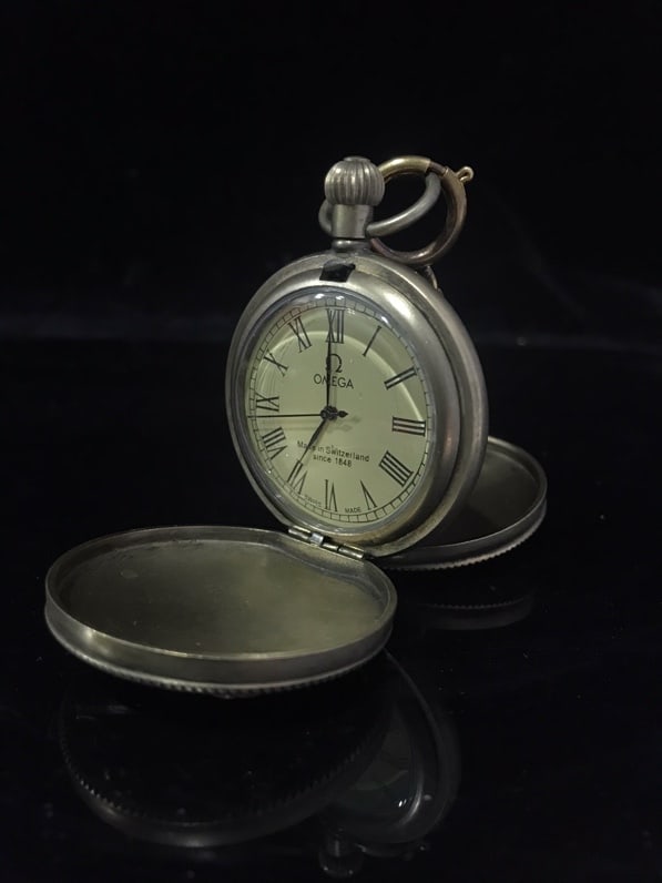A fine silver case pocket watch - 3