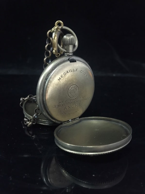 A fine silver case pocket watch - 4