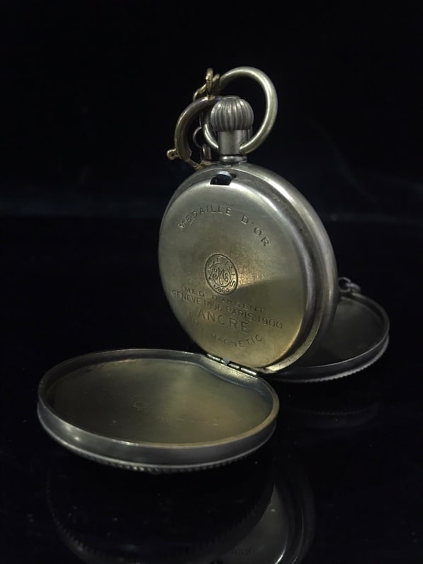 A fine silver case pocket watch - 6