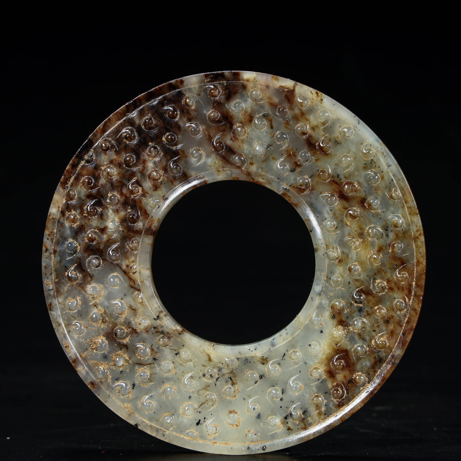 A beautiful grain-patterned jade - 4
