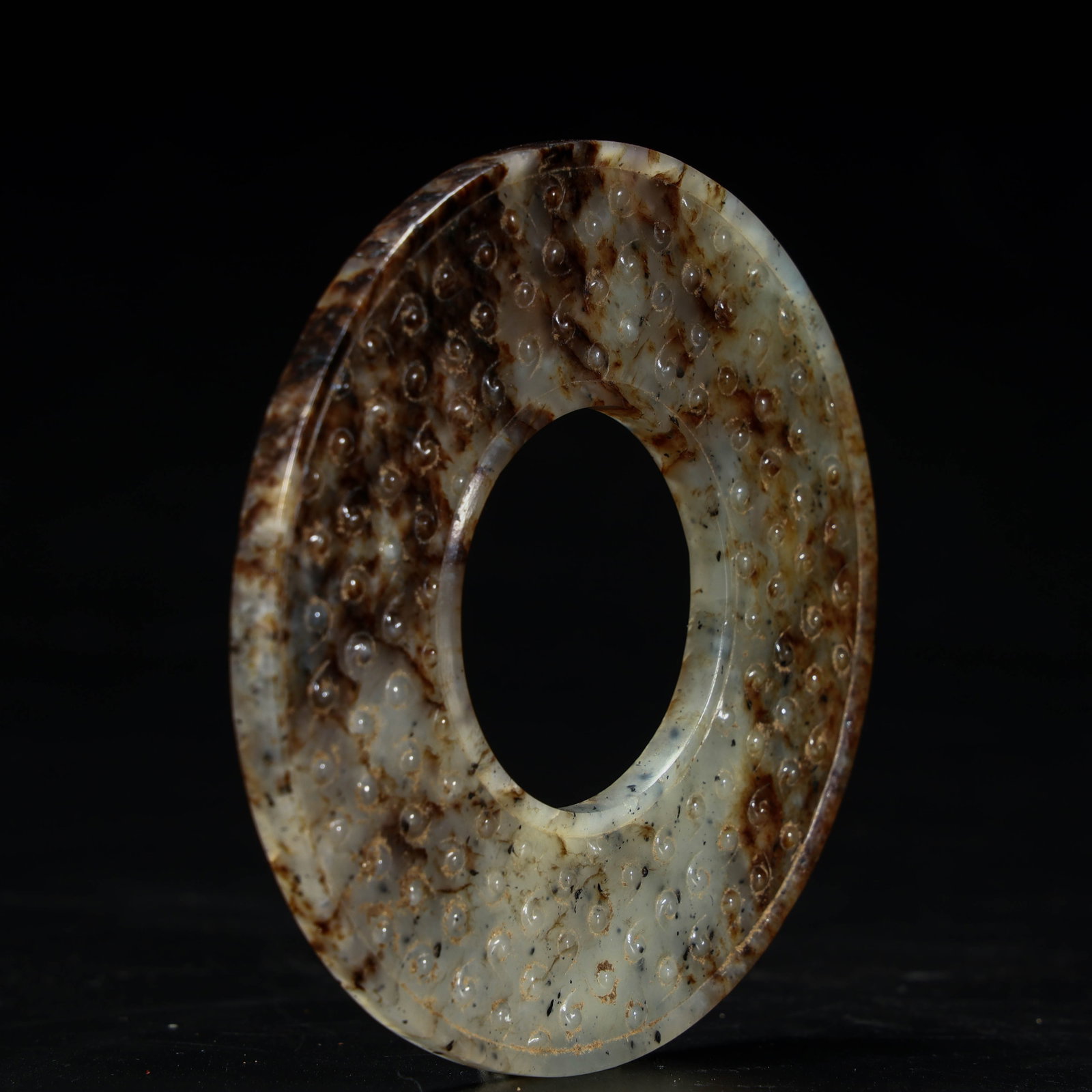 A beautiful grain-patterned jade - 5