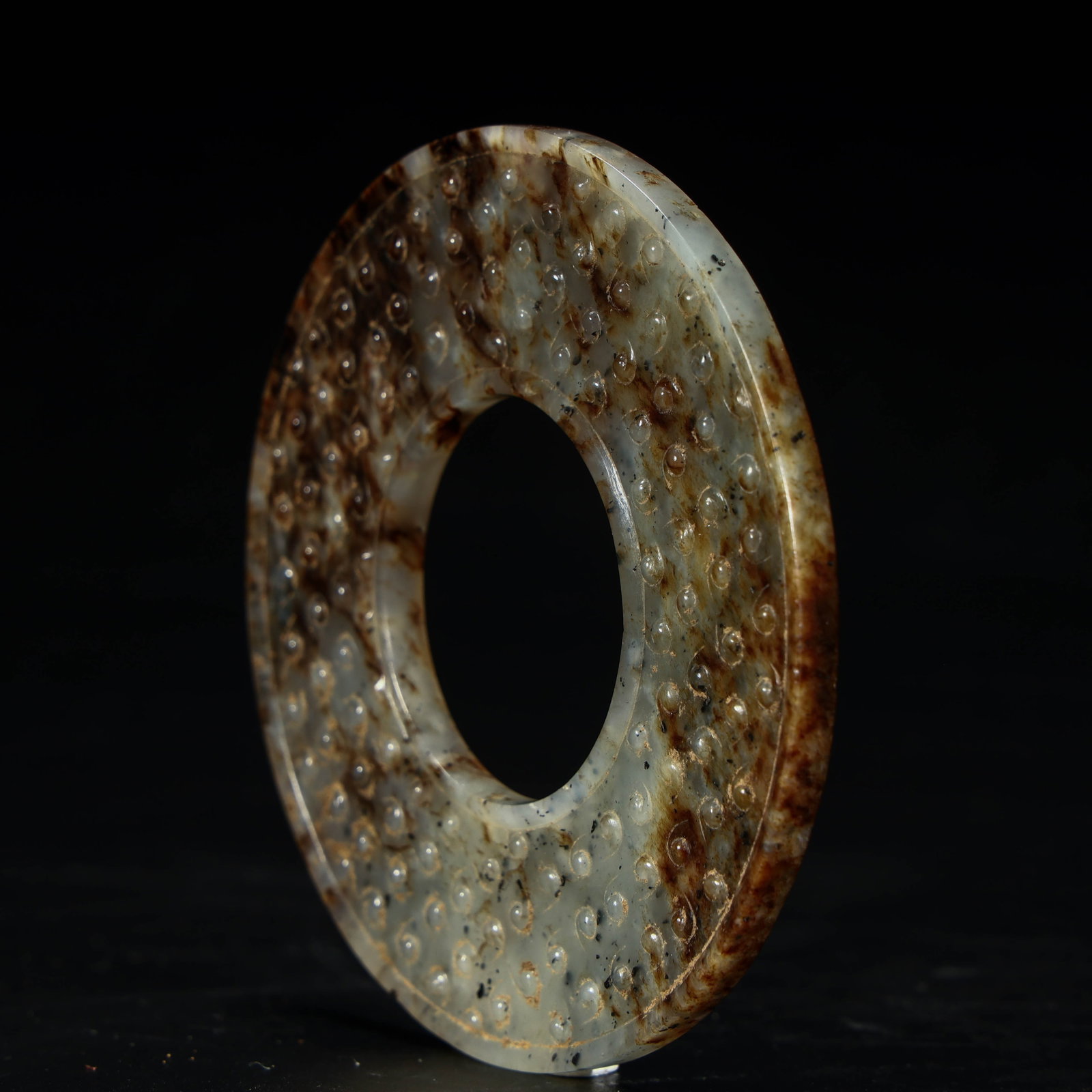 A beautiful grain-patterned jade - 6
