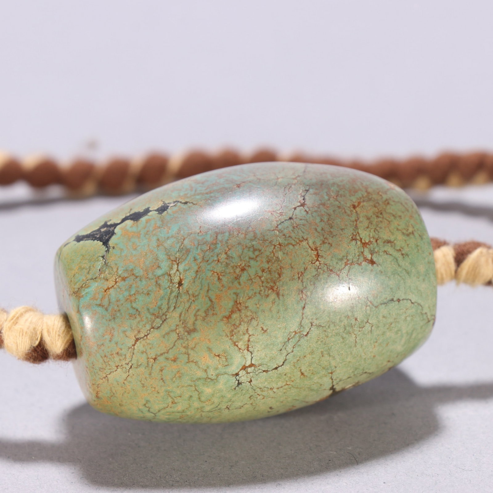 A beautiful turquoise bead - 9