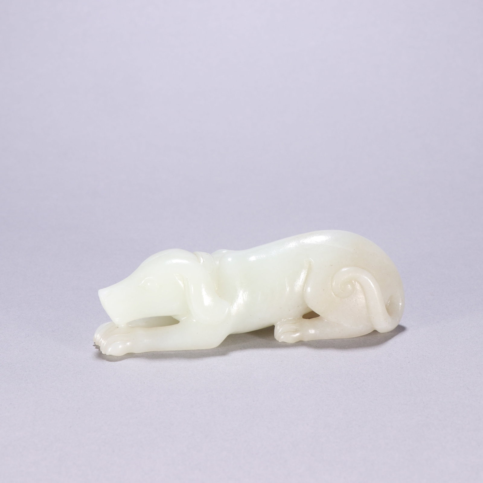 A Qing Dynasty Hetian jade prosperous wealth carving (1 of 9)