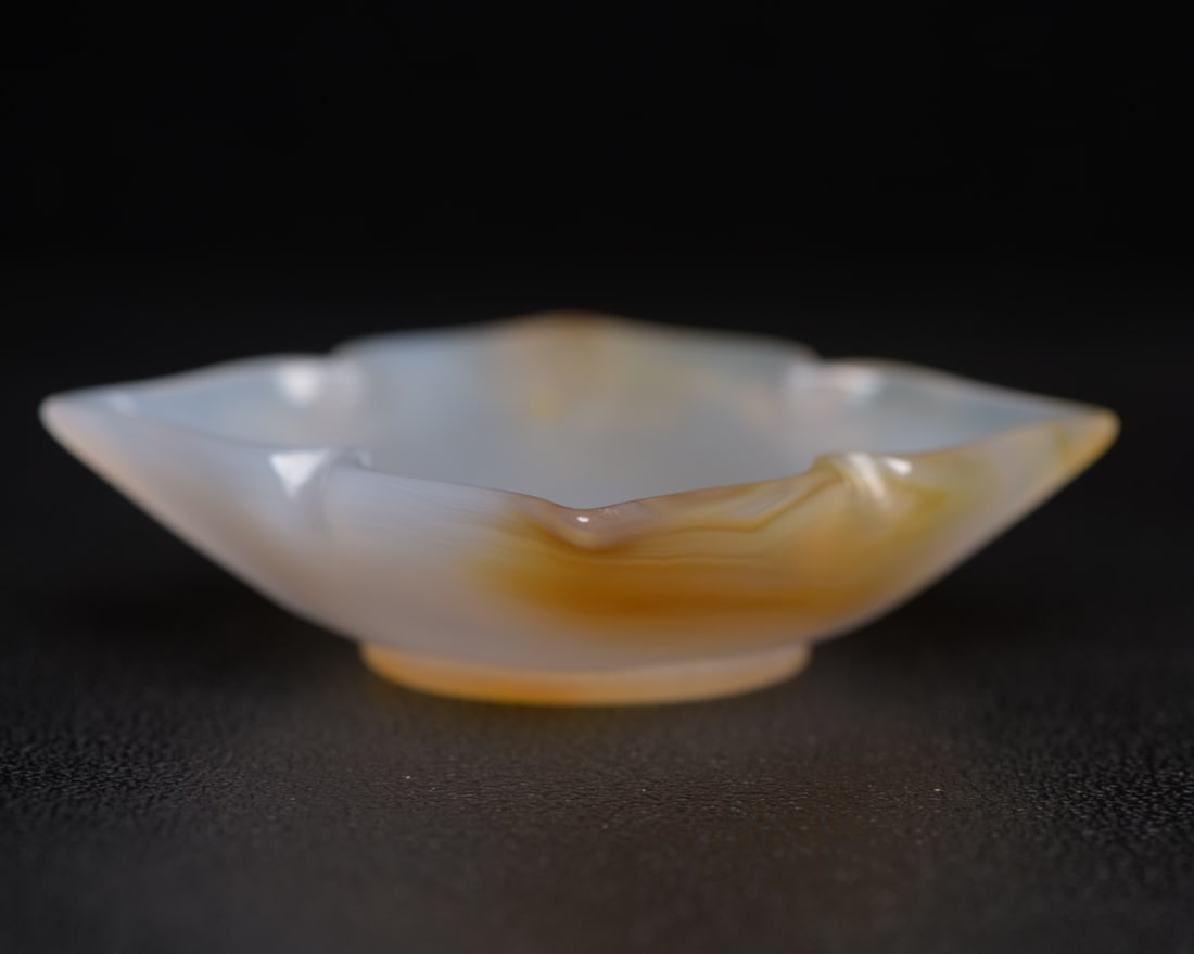 A beautiful agate plate - 3