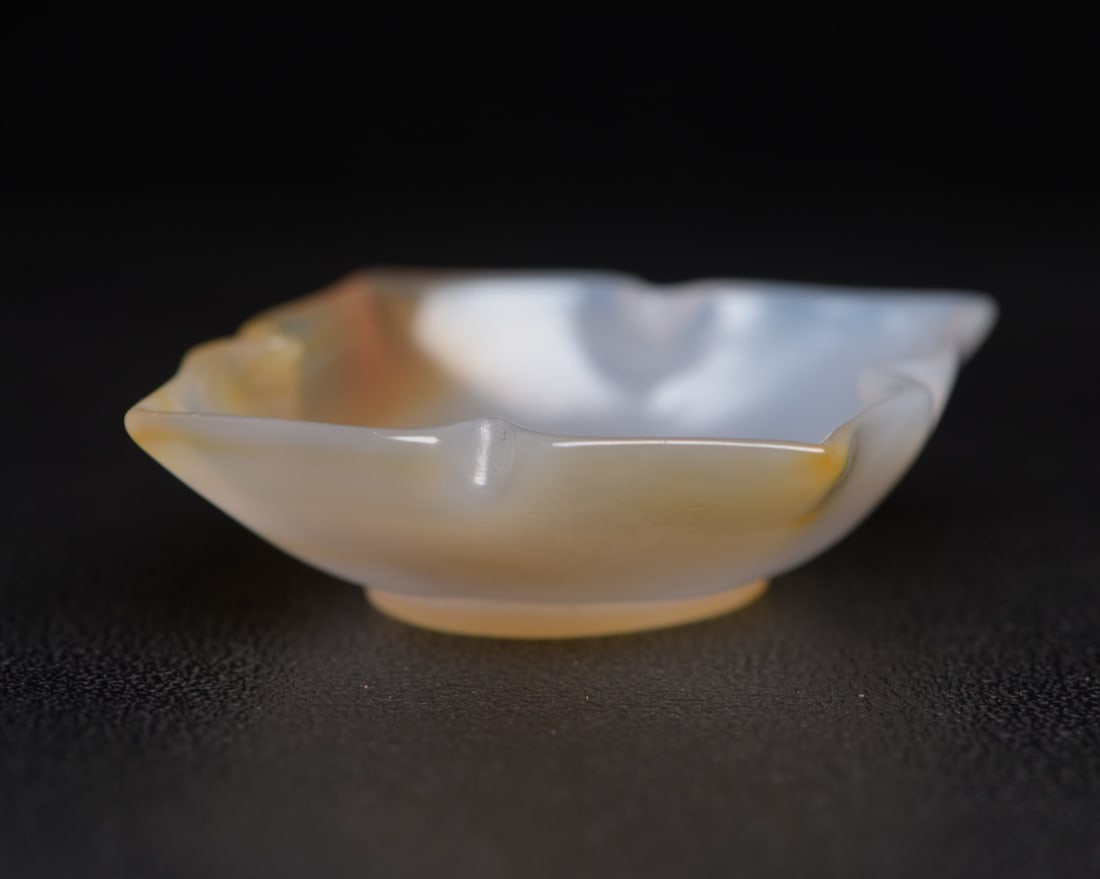 A beautiful agate plate - 5