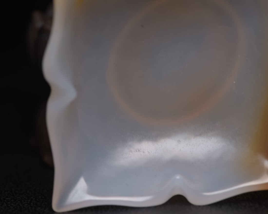A beautiful agate plate - 7