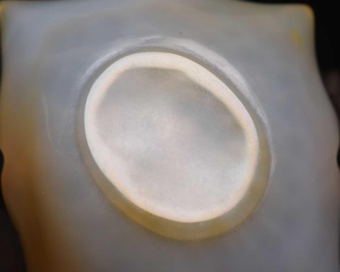 A beautiful agate plate - 9