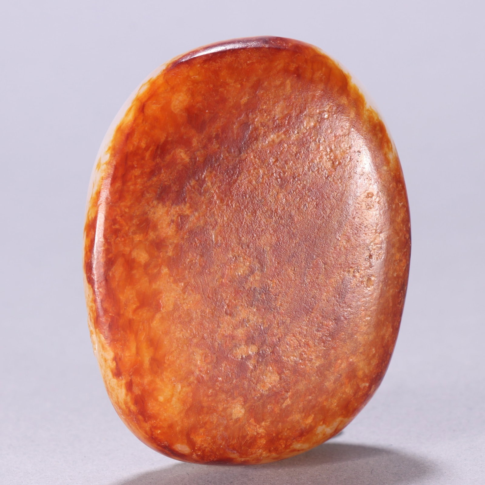 A delicate Hetian jade seed jade tiger-patterned handle - 5