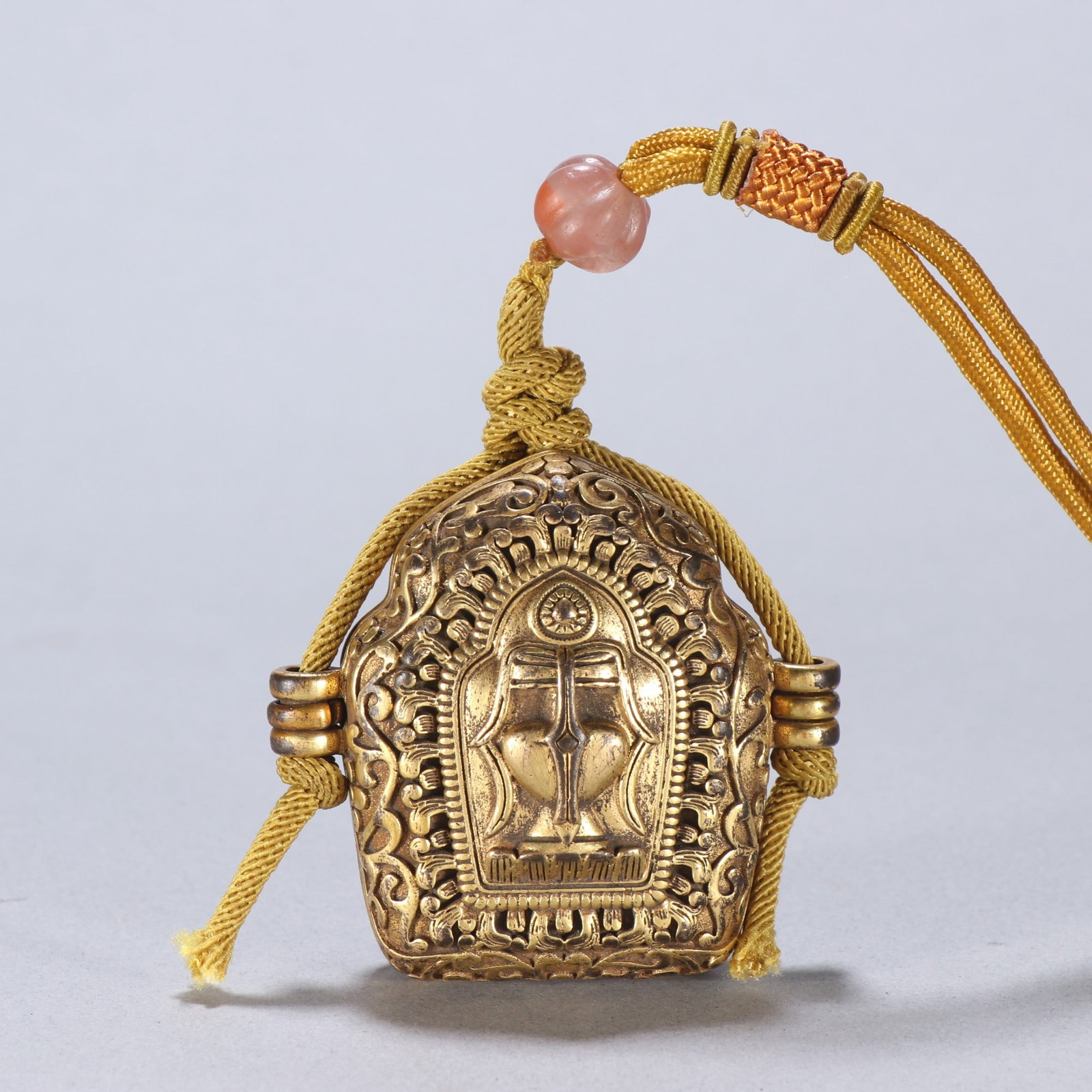 A beautifully gilded copper Gawu box (1 of 9)