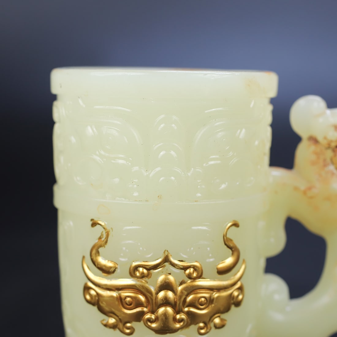 A delicate auspicious beast dragon longevity cup - 6