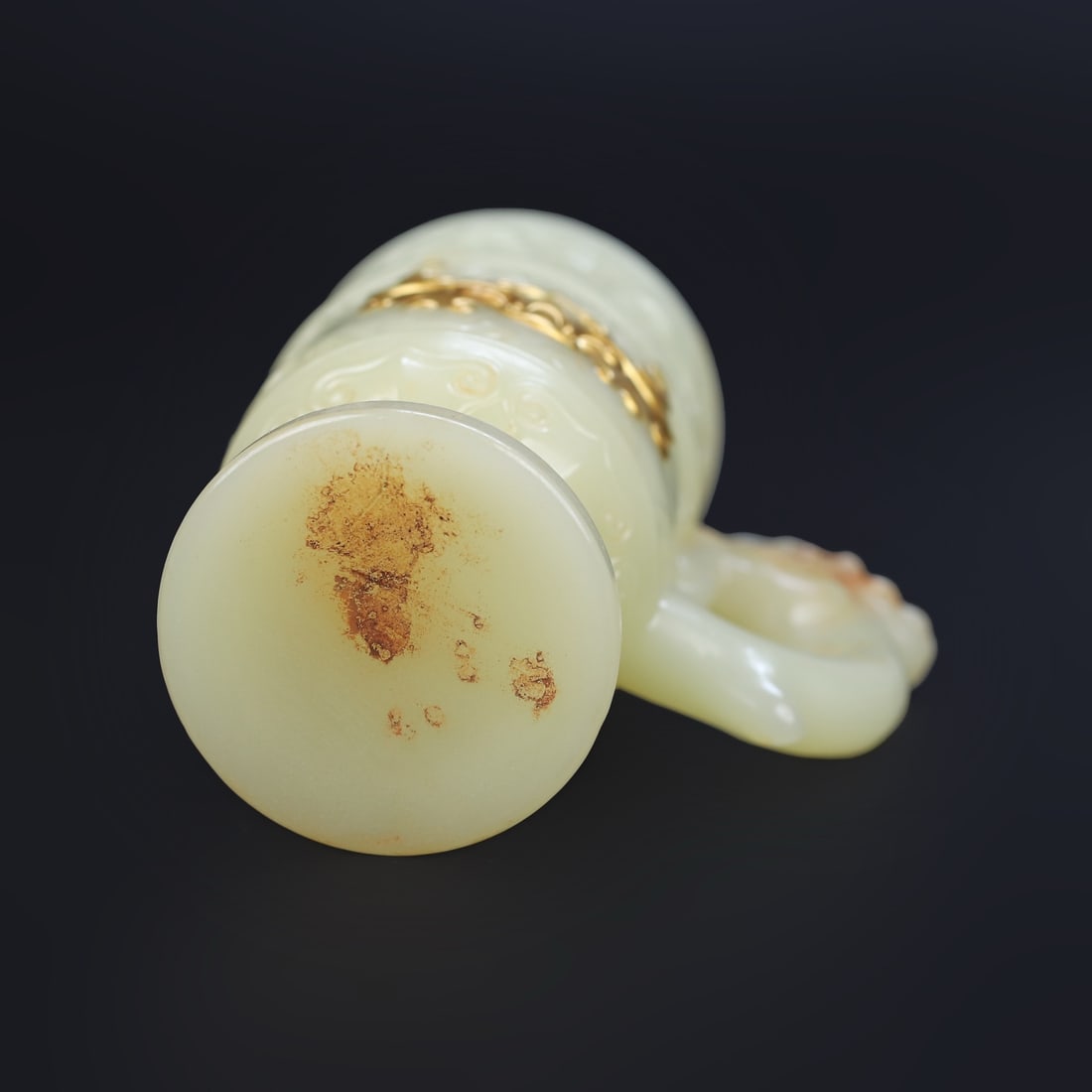 A delicate auspicious beast dragon longevity cup - 8