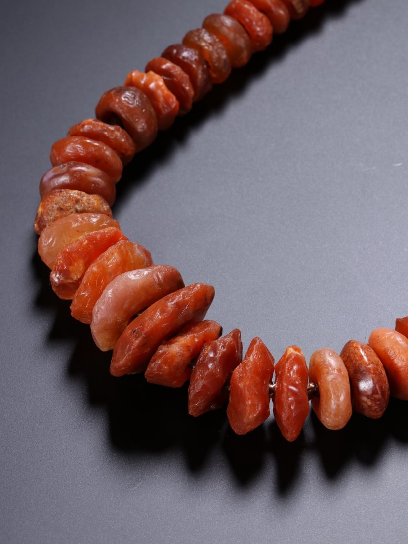An Exquisite Agate Necklace  - 7