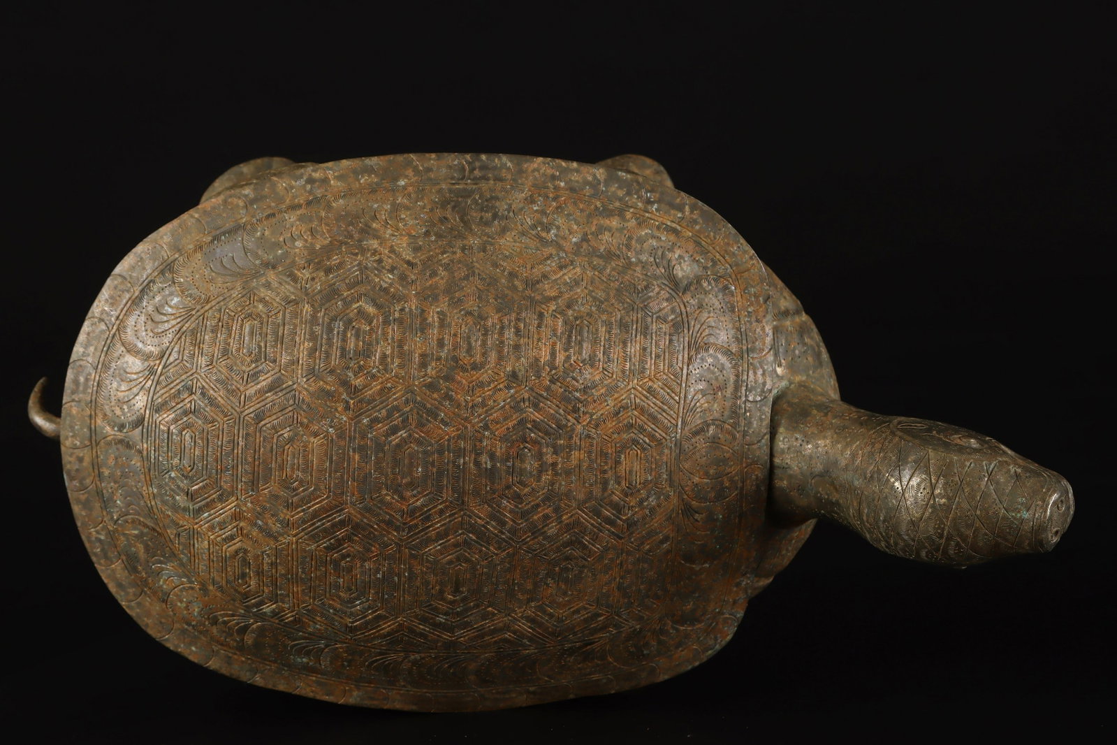An Exquisite Silver Turtle-Shaped Box - 5