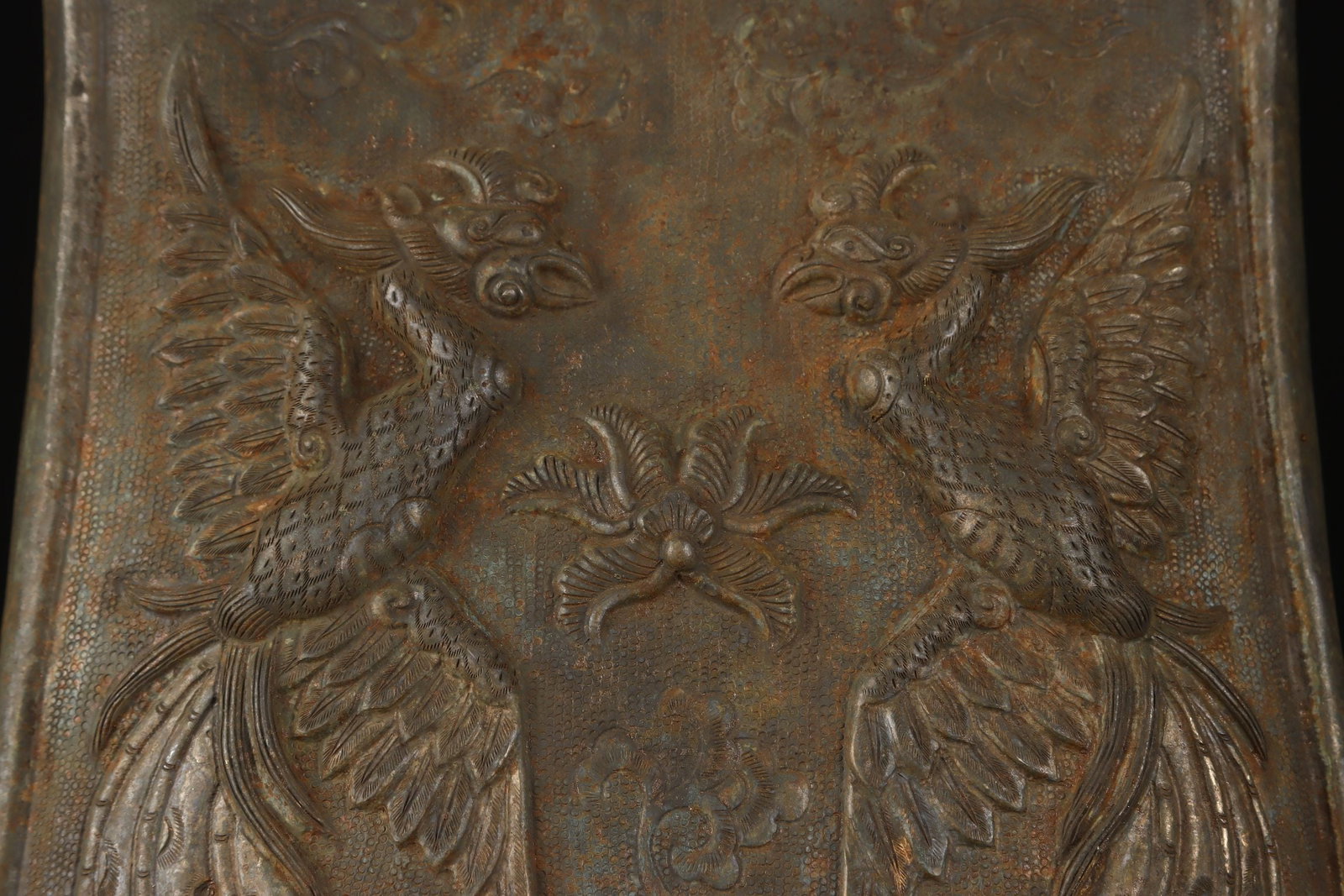 An Exquisite Silver Phoenix Pattern Ewer - 6