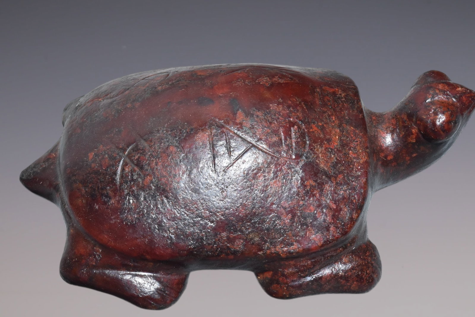An Exquisite Hemo Jade Turtle - 2