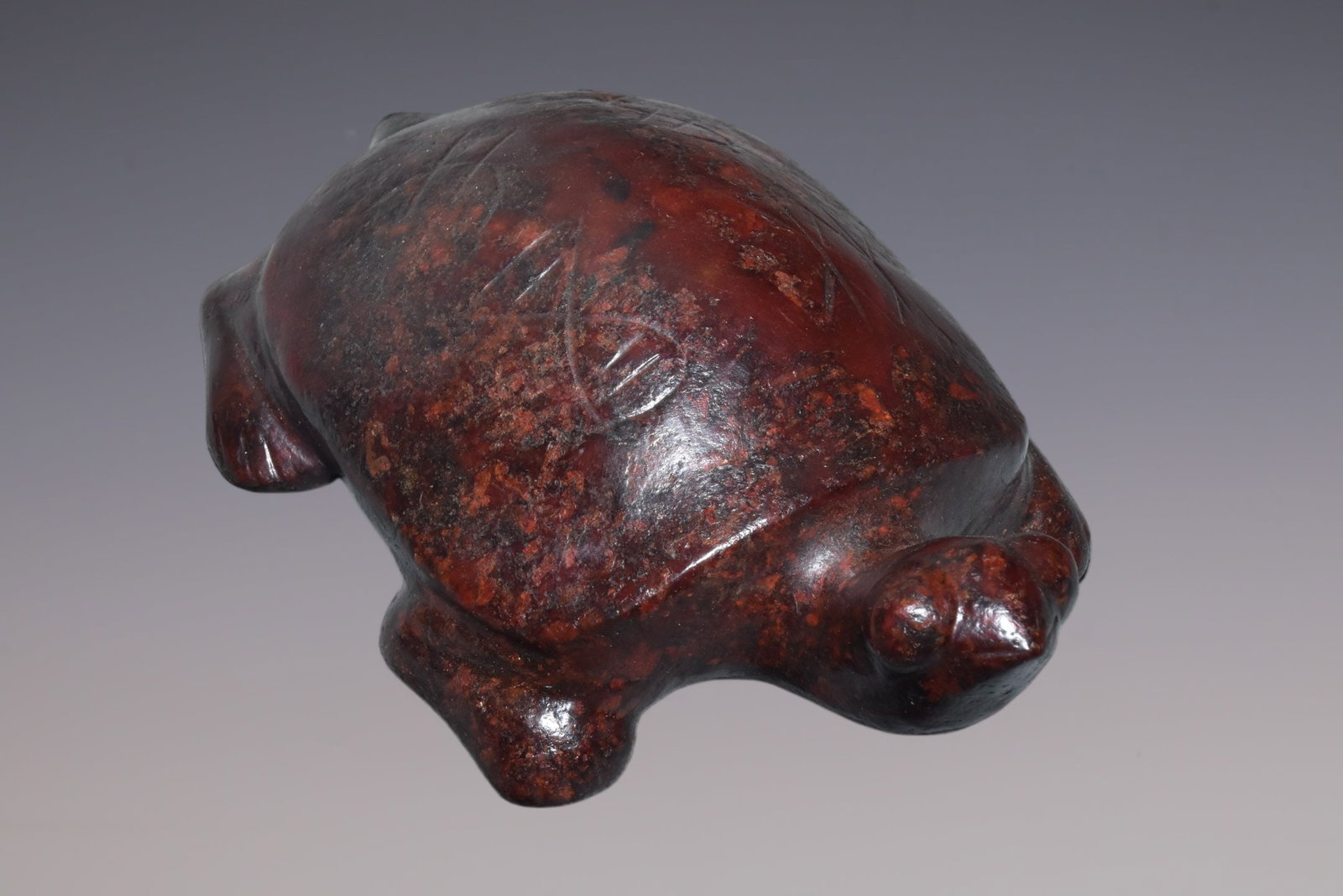 An Exquisite Hemo Jade Turtle - 3