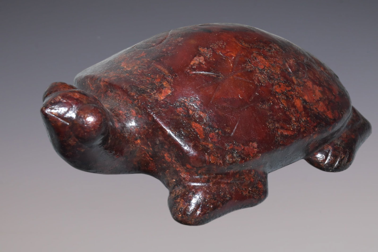 An Exquisite Hemo Jade Turtle - 4