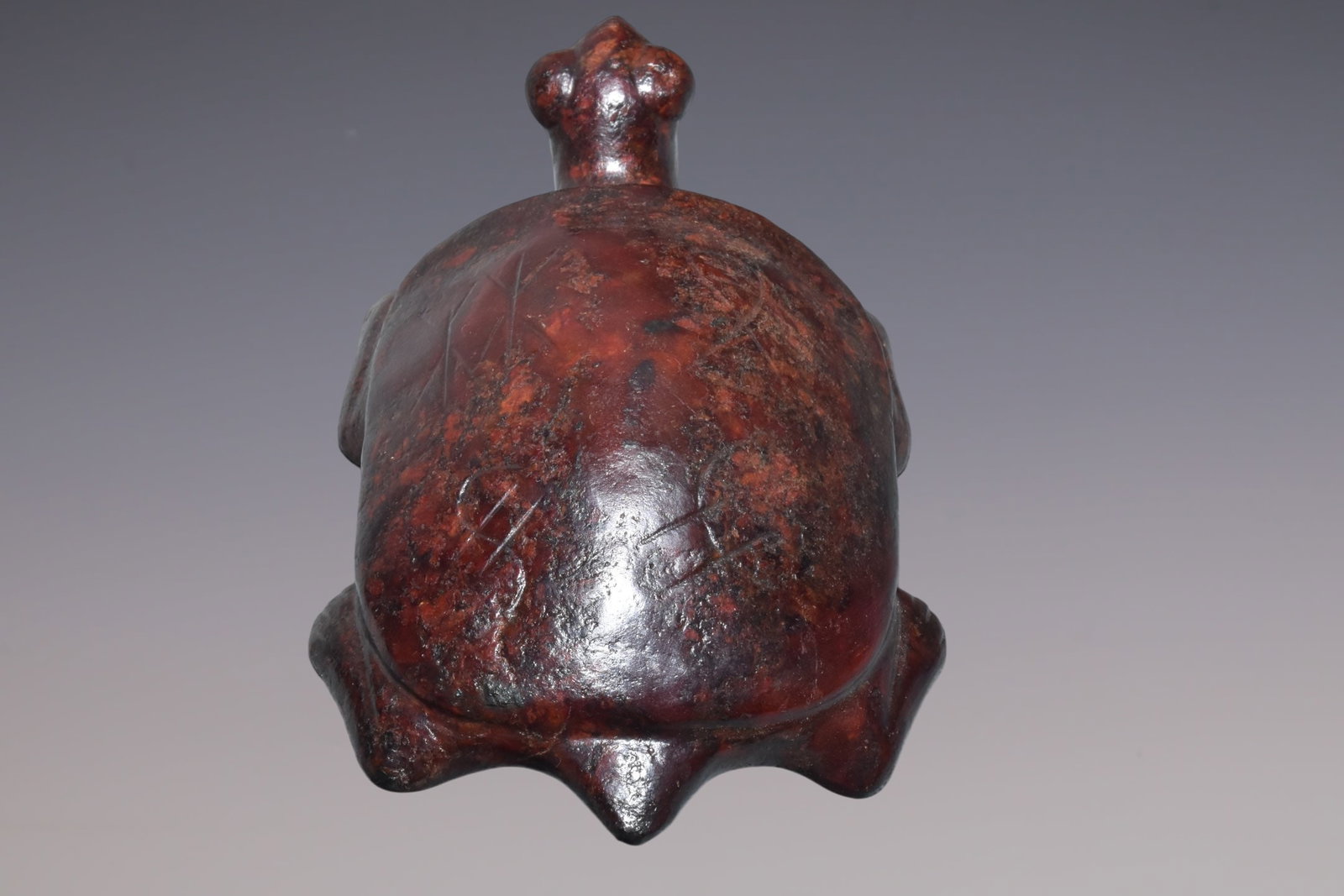 An Exquisite Hemo Jade Turtle - 5