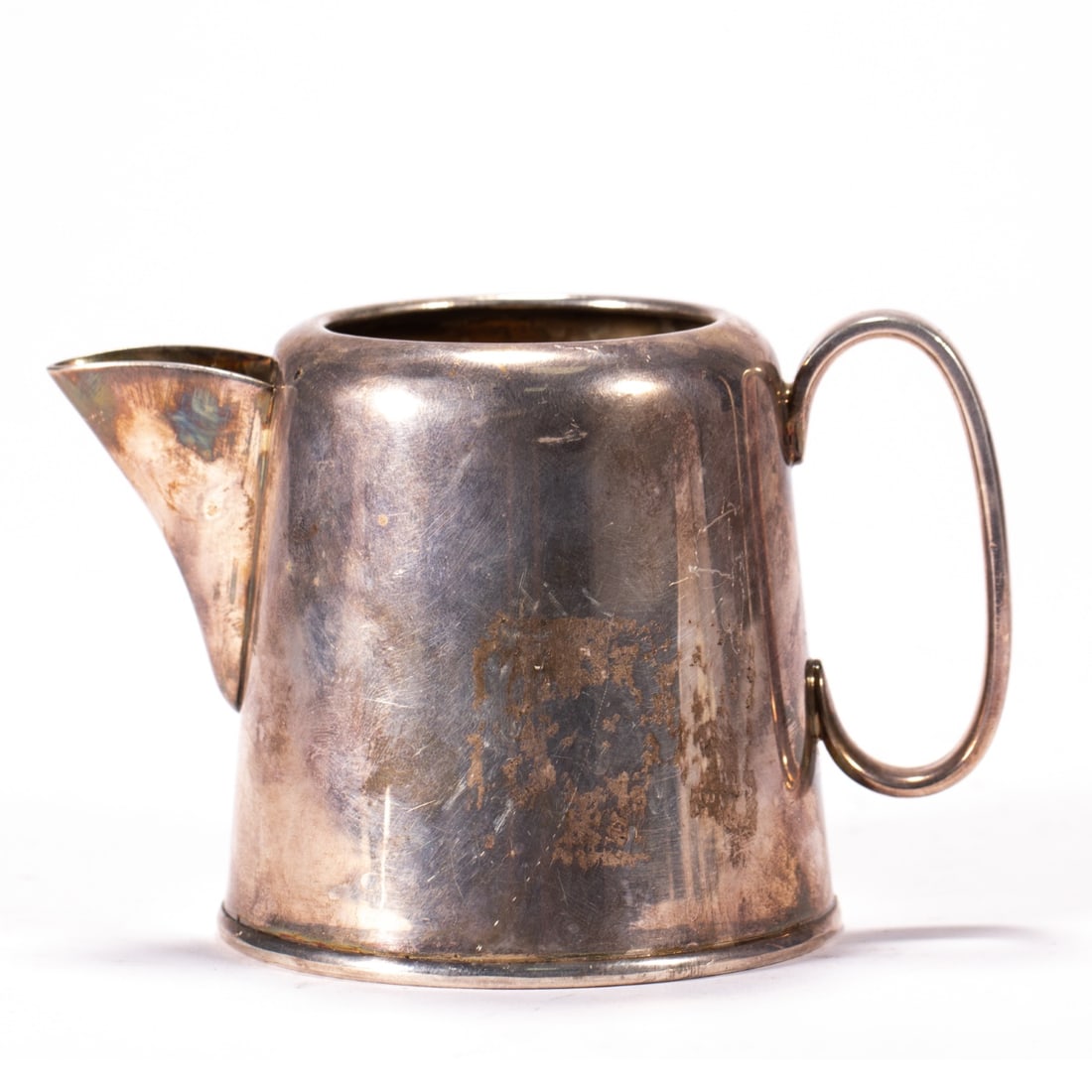 A beautiful silver pot: Exquisite silver pot Size: L: 13 cmW: 8 cmH: 9 cm W: 0.27 kg (The Dimensions Of All Batches Are Manually Measured.If You Need More Detailed Information, Please Contact Our Customer Service Before Bidd