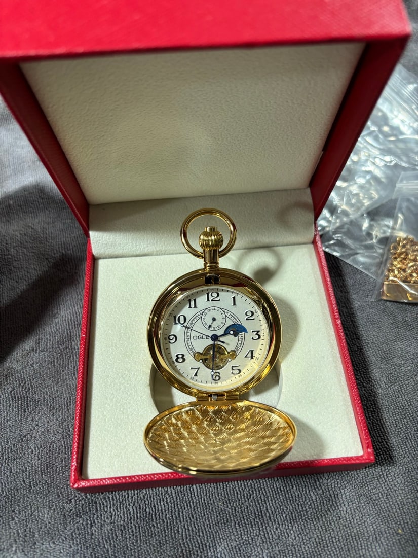 A beautiful Sun, Moon, and Star dial featuring the Citizen movement (1 of 5)