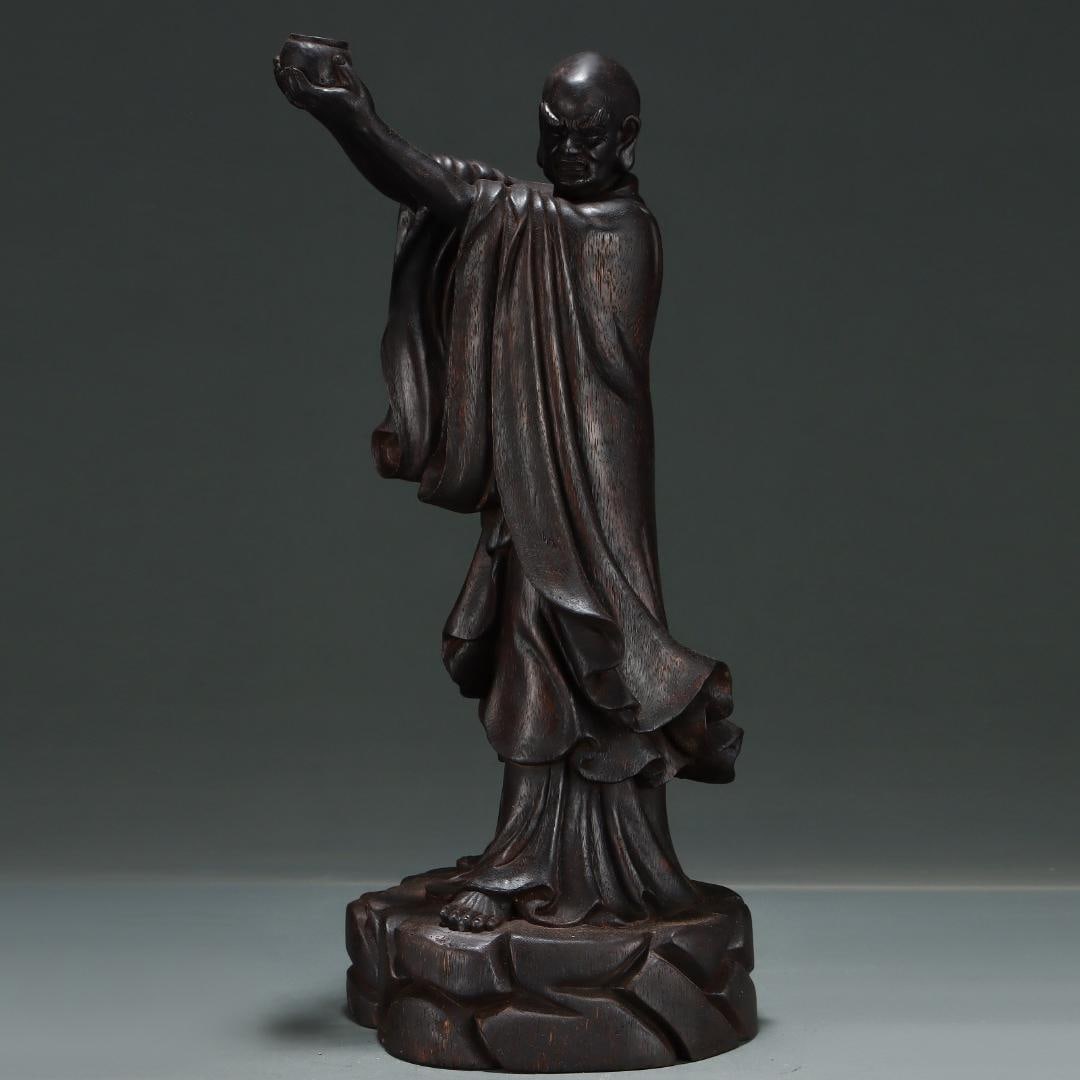 A fine piece of Qinan agarwood, one of the Eighteen Arhats (1 of 6)