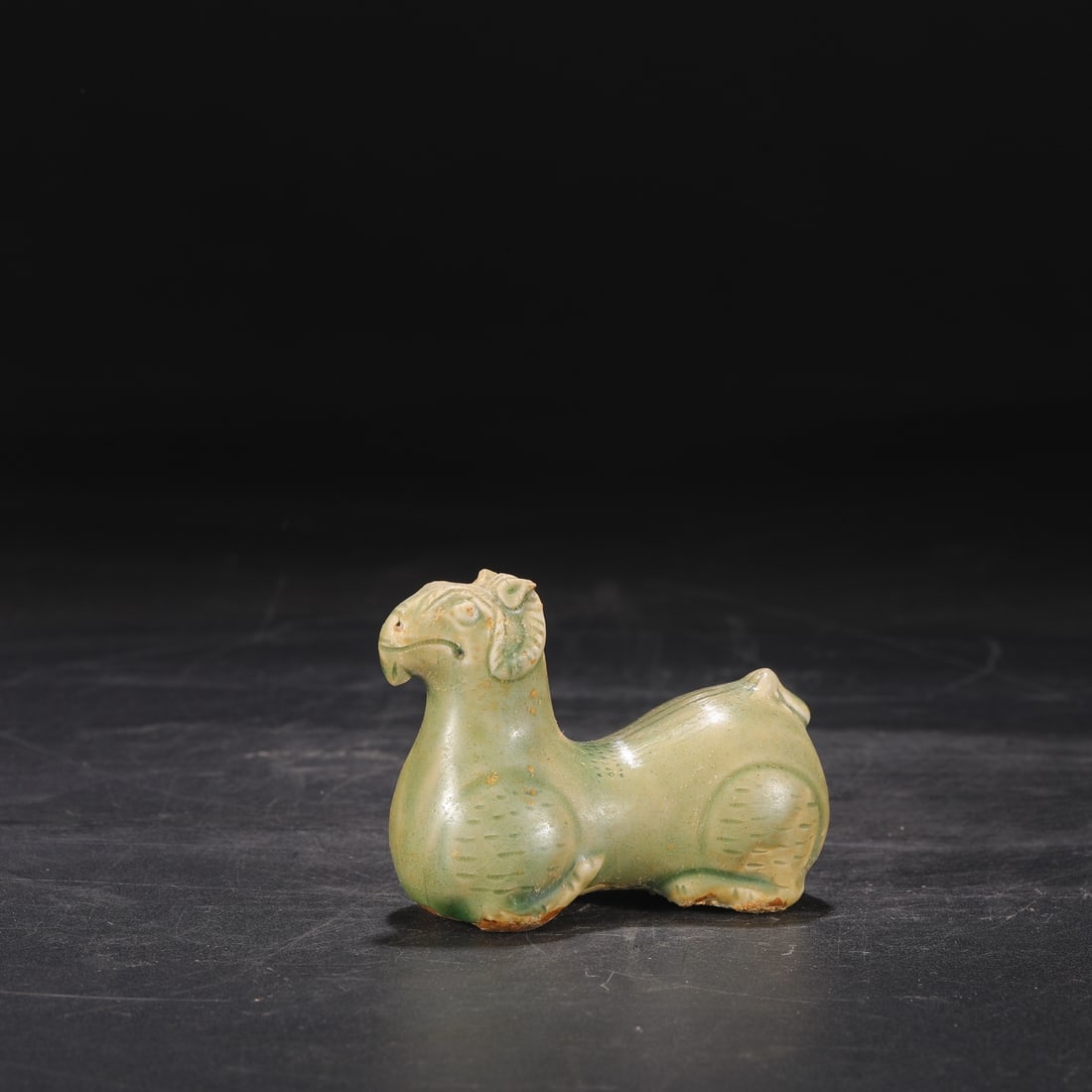 A Jin dynasty celadon sheep zun (1 of 8)