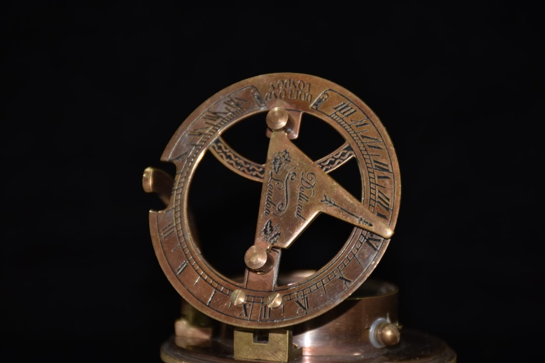 A beautiful pure copper compass - 4