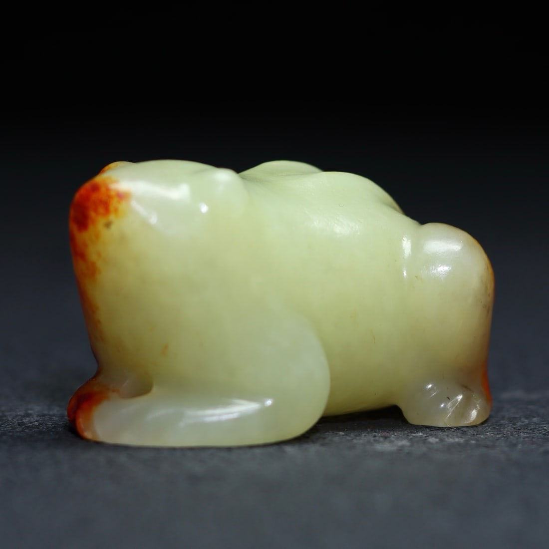 A beautiful Hetian jade toad - 3