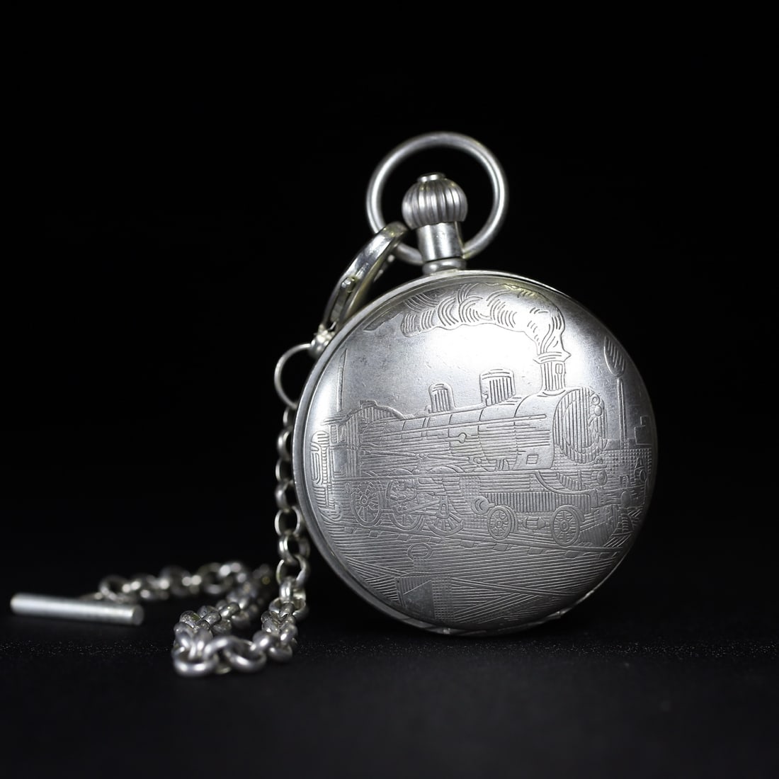 A beautiful Tibetan double-opening pocket watch: Exquisite Tibetan Double Opening Pocket Watch Size: D: 5.0cm (The Dimensions Of All Batches Are Manually Measured.If You Need More Detailed Information, Please Contact Our Customer Service Before Bidd