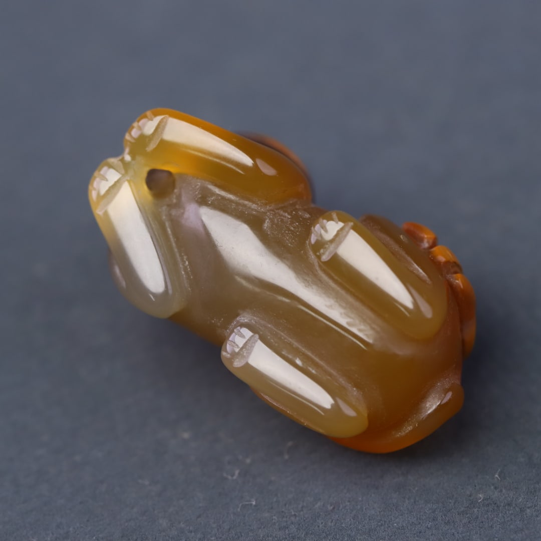 A beautiful agate elderly piece - 7