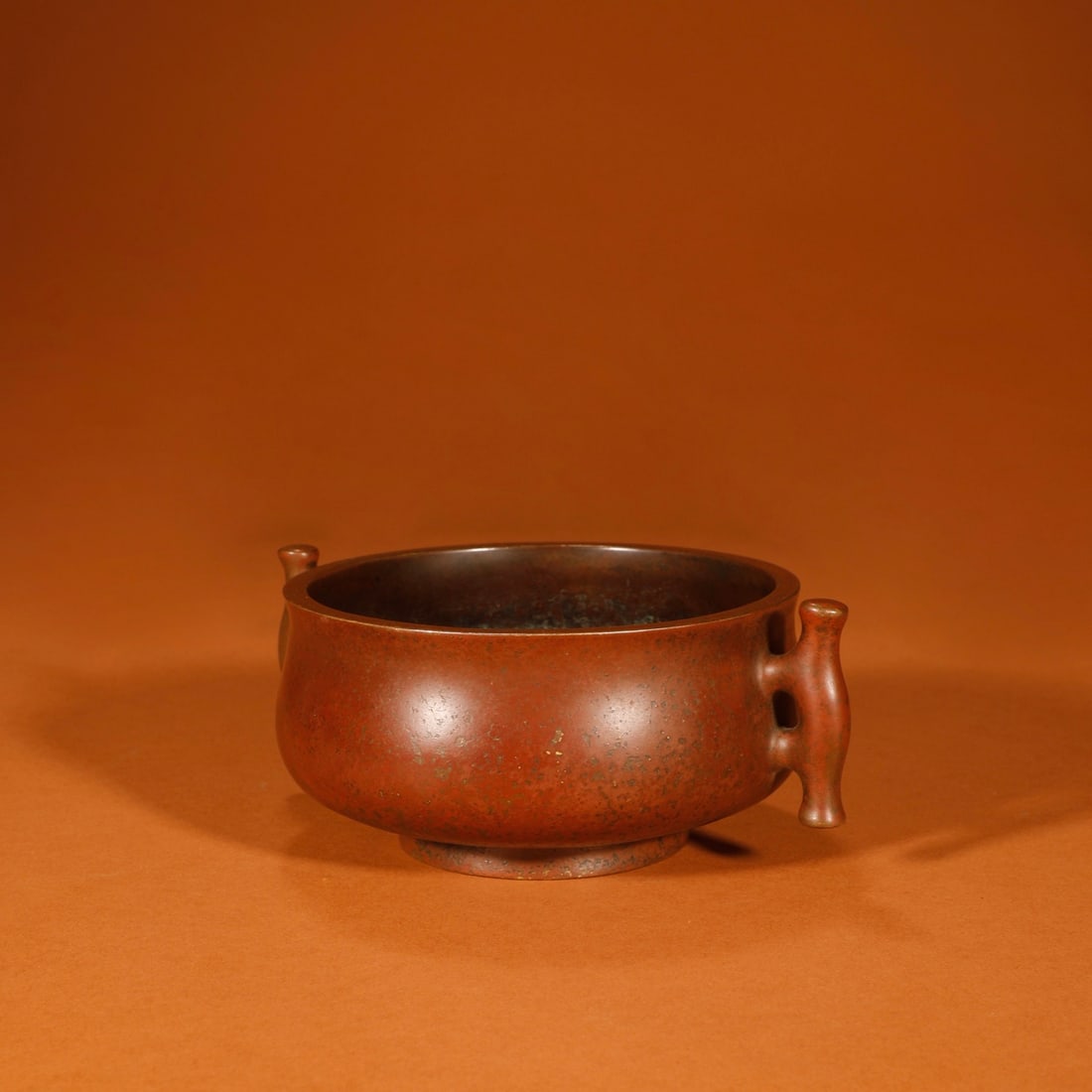 An Exquisite Bronze Double-Ears Censer - 2