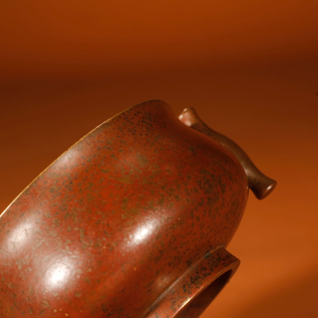 An Exquisite Bronze Double-Ears Censer - 5