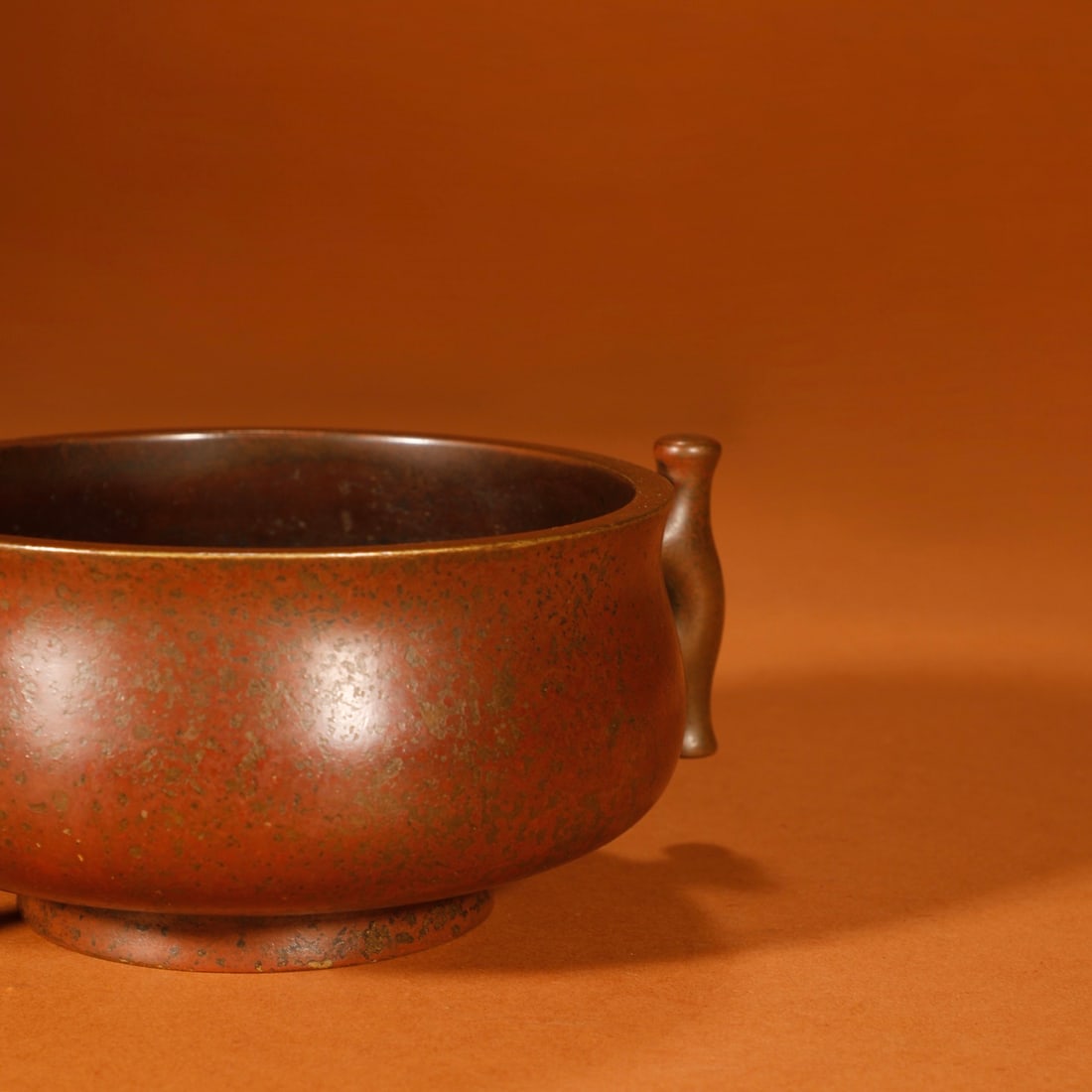 An Exquisite Bronze Double-Ears Censer - 6