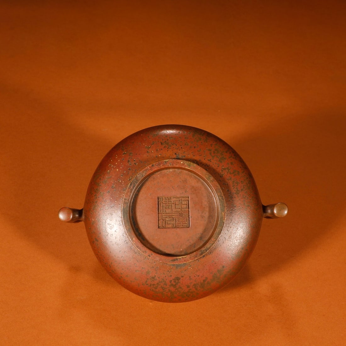 An Exquisite Bronze Double-Ears Censer - 8