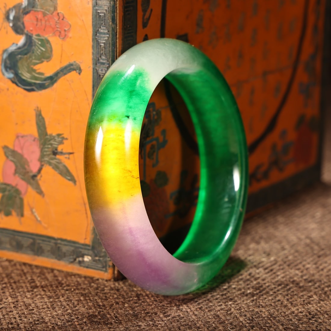 An Exquisite Jadeite Bracelets - 8
