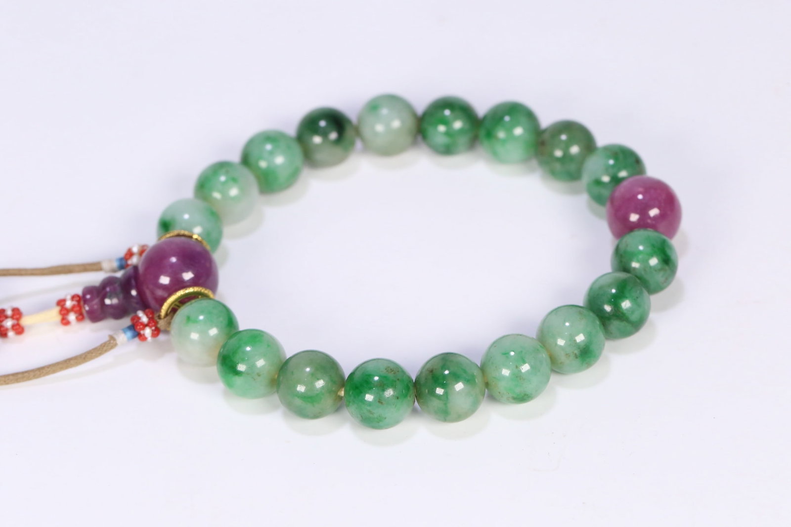 An Exquisite Jadeite Bracelets - 3