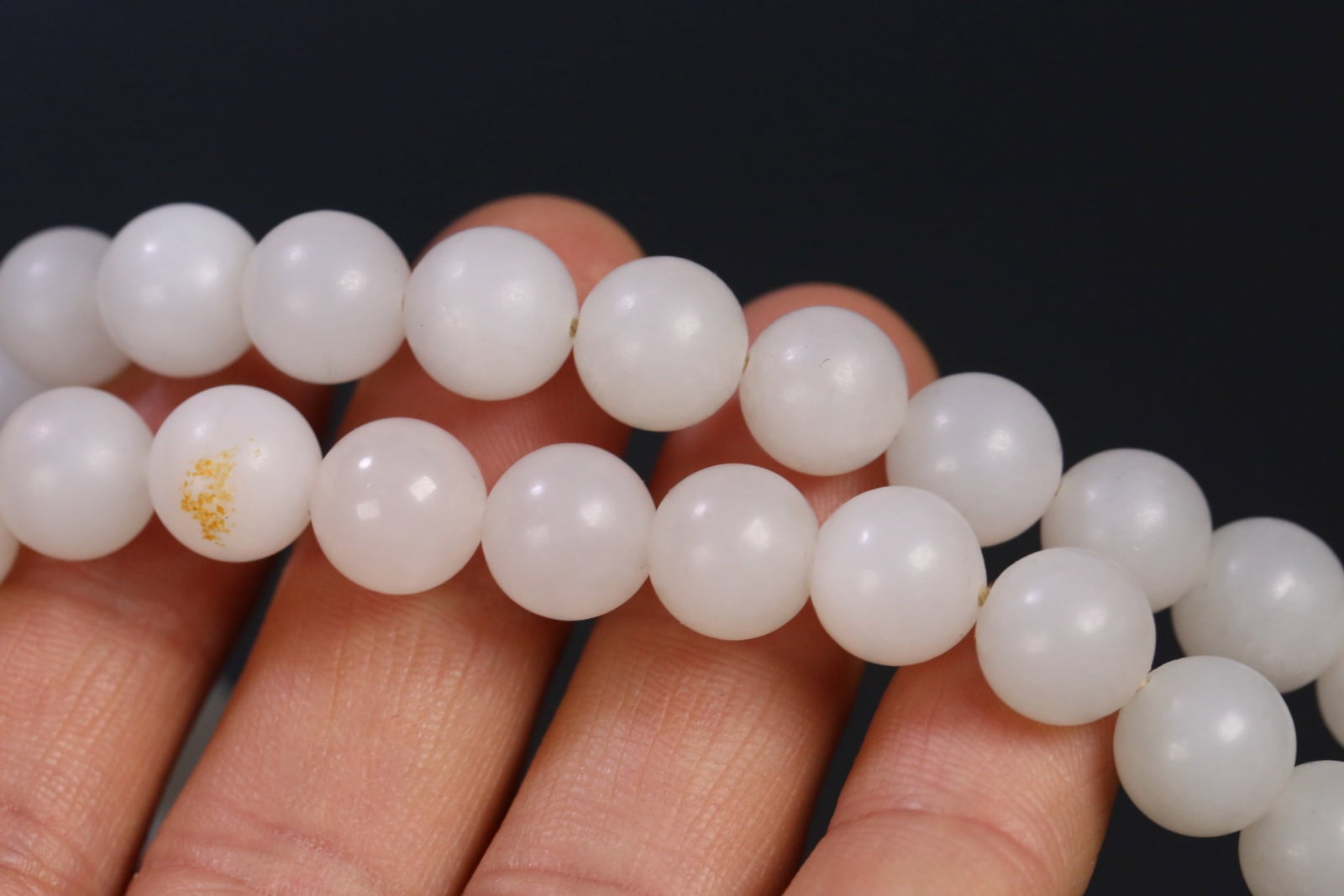 An Exquisite White Jade Bracelets - 8