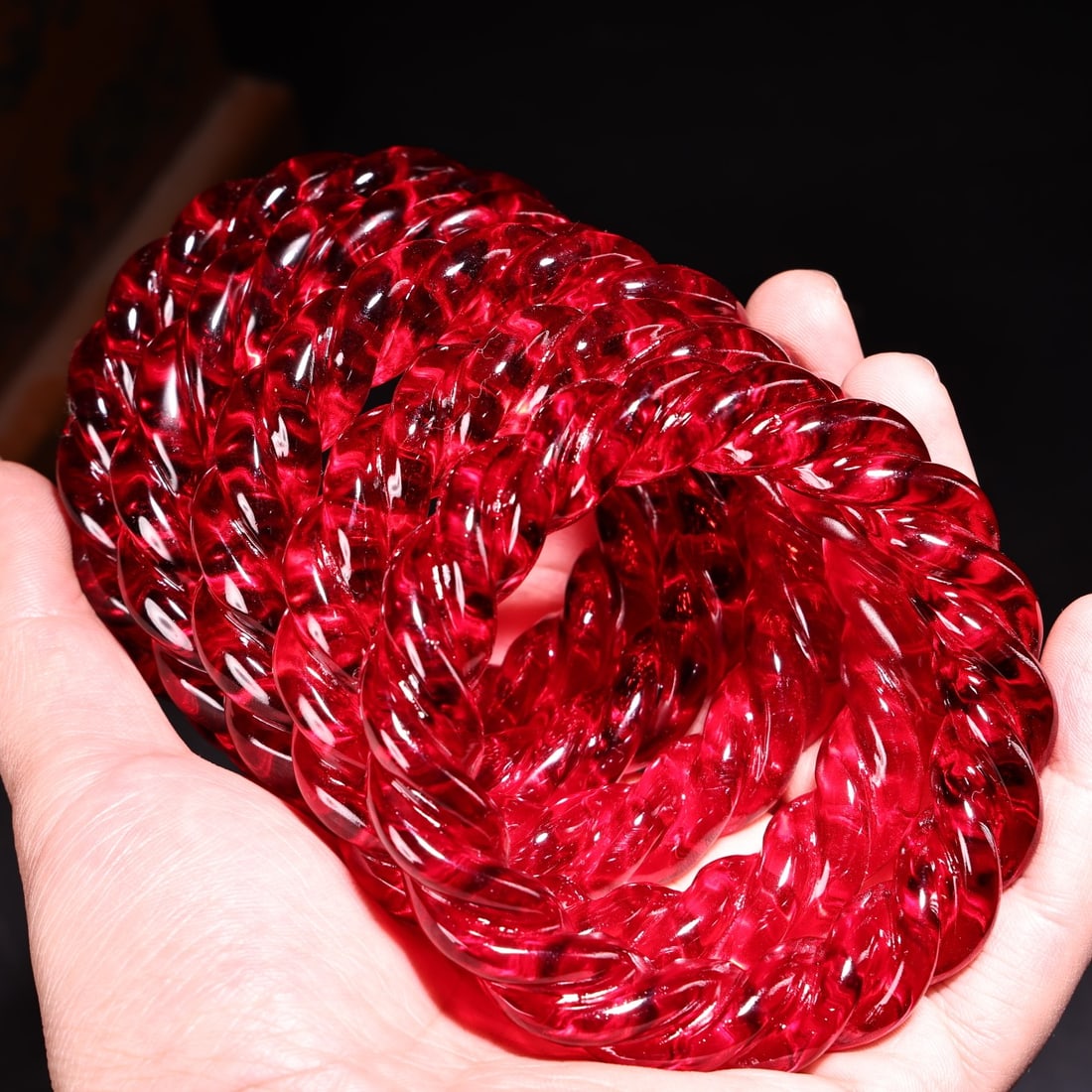 A Set of Fine Ruby Bracelets - 7