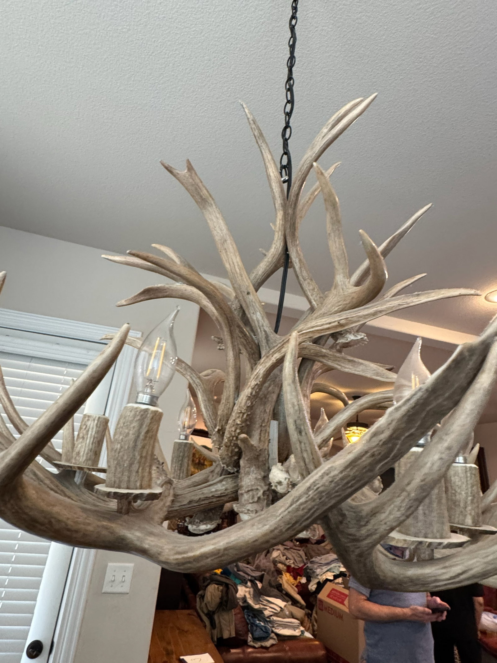 Grand Rustic Antler Multi-Light Hanging - 2