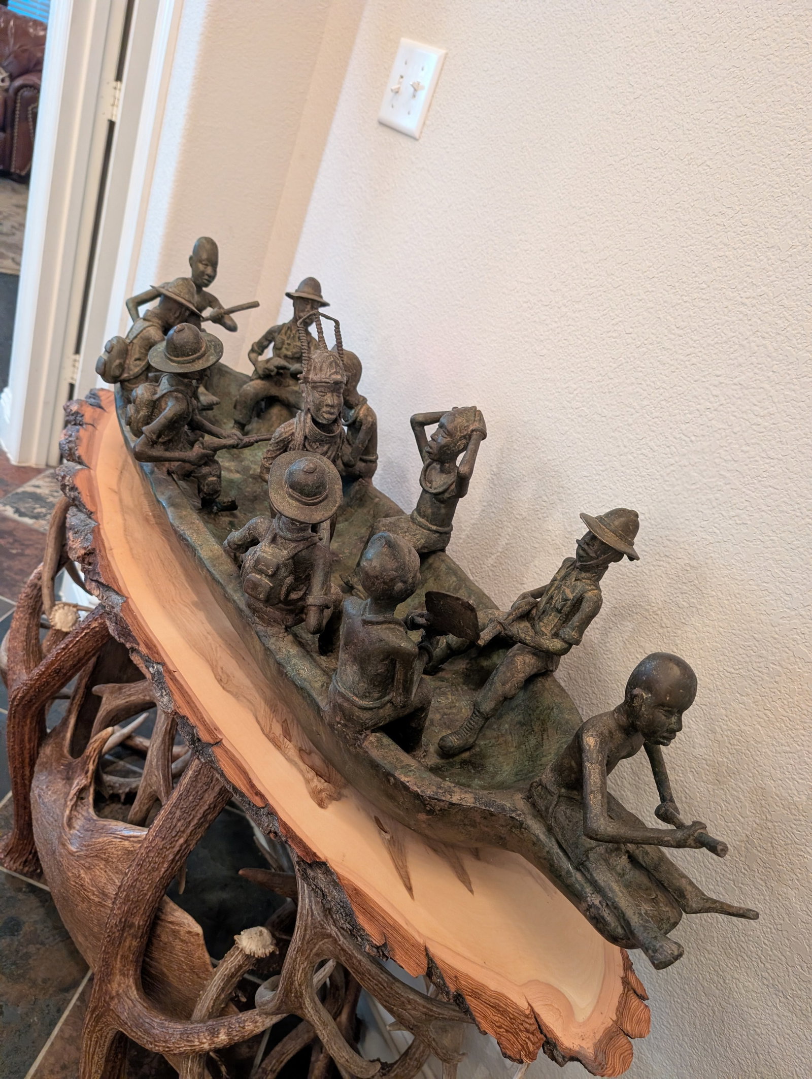 Bronze Benin Boat - 2