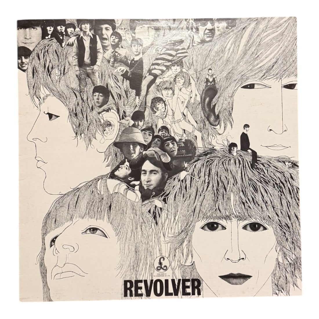 The Beatles - Revolver LP (Great Britain): The Beatles - Revolver LP (1966)- Great Britain PressingHeight 12.375 x Width 12.375 x Depth 0.0625 in inches.