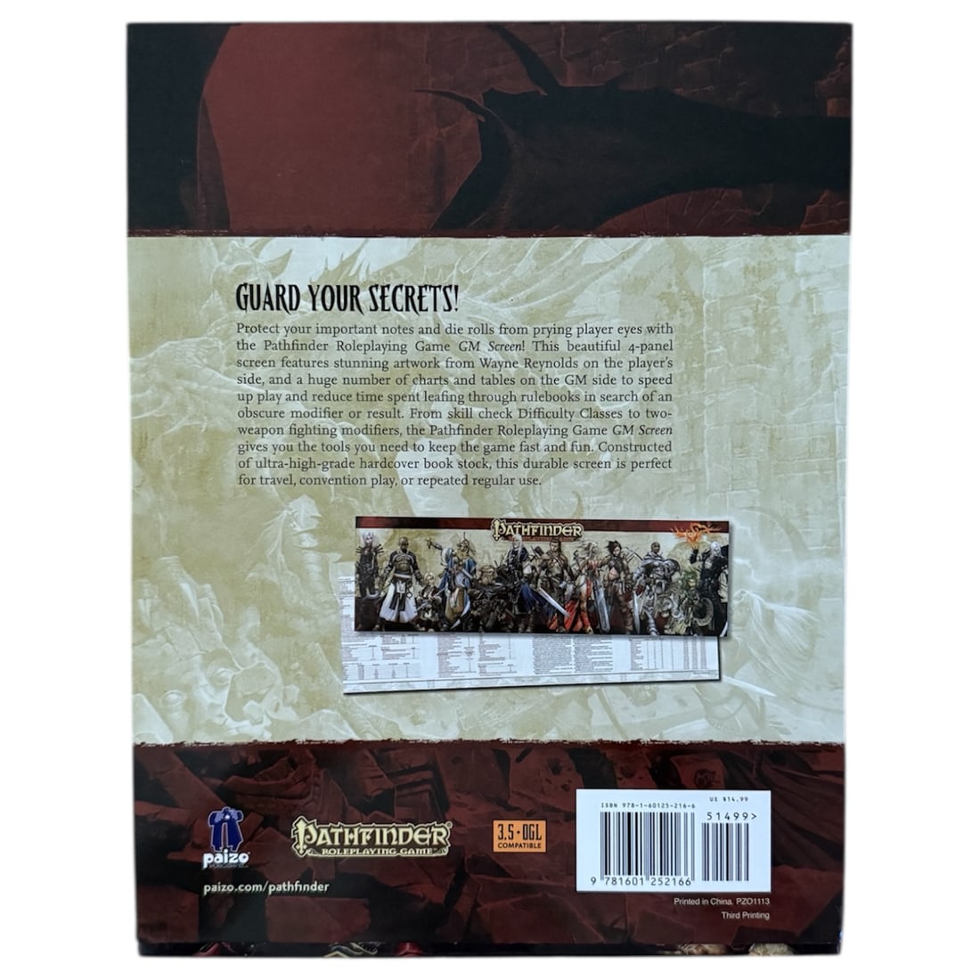 Pathfinder GM Screen - 2