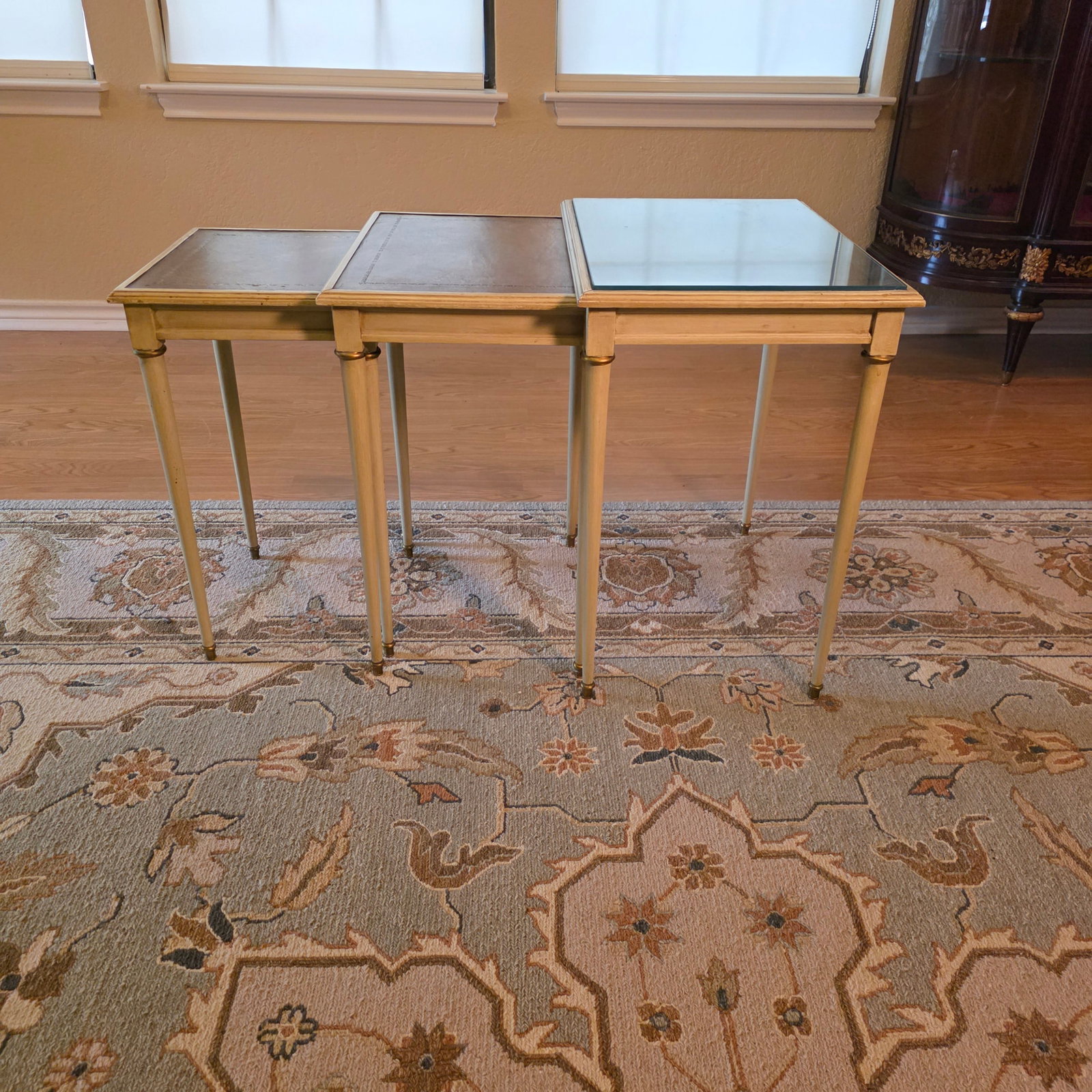 Three Louis XVI Style Nesting Tables (1 of 7)