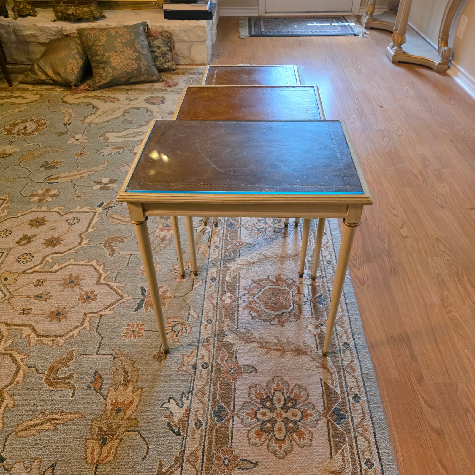Three Louis XVI Style Nesting Tables - 2
