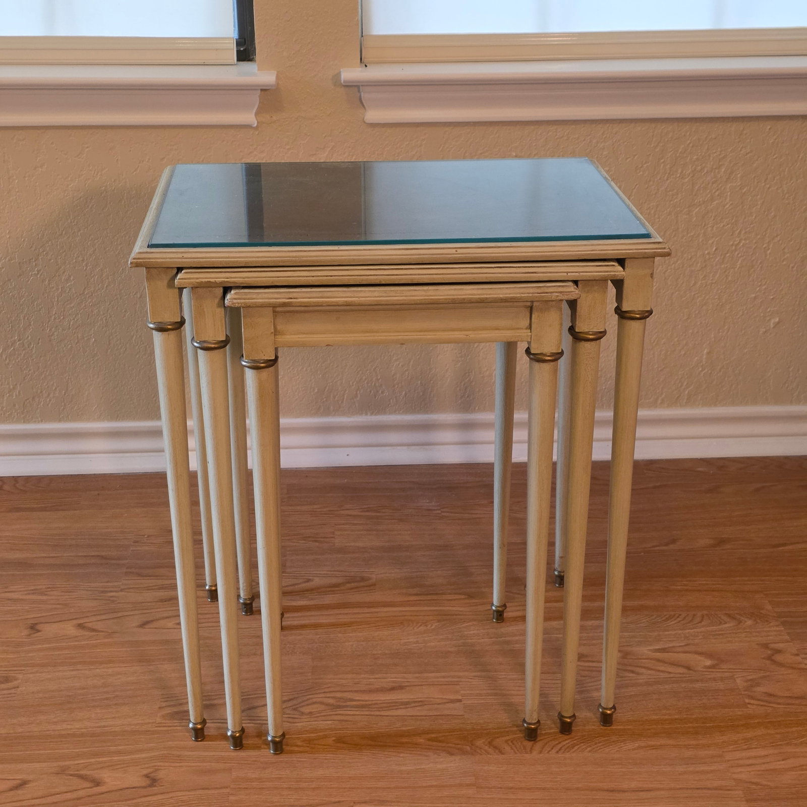 Three Louis XVI Style Nesting Tables - 6