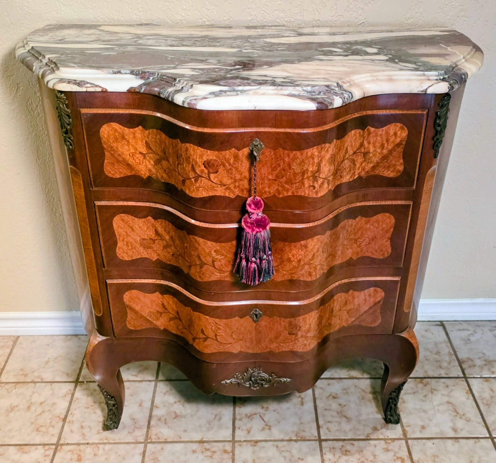 Louis XV Style Commode (1 of 8)