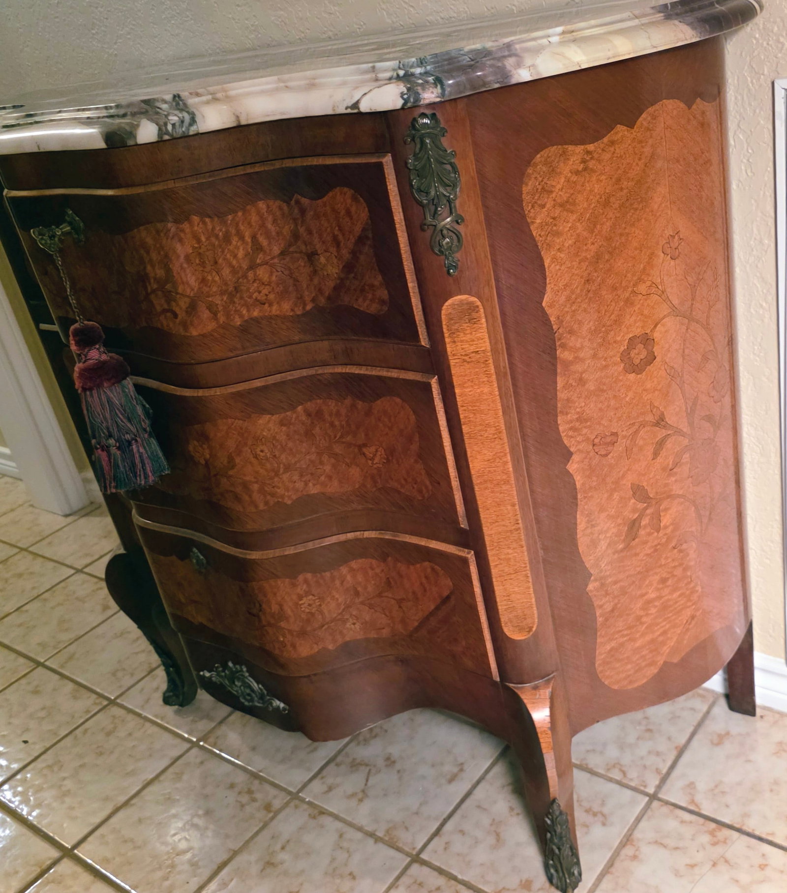 Louis XV Style Commode - 4