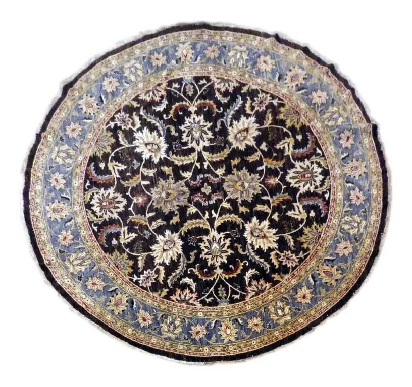 Hand Knotted One Of The Kind Peshawar And Khotan Rug 10' x 10' Pes_Kho_232 (1 of 1)