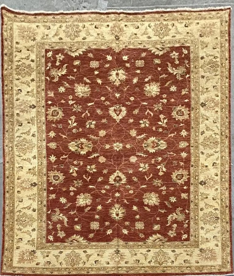 Hand Knotted One Of The Kind Peshawar And Khotan Rug 11'07" x 8'09" Pes_Kho_246 (1 of 1)